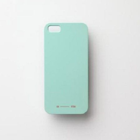 에피케이스 iPhone 5/5S 케이스 CAS-AIP5EVPM [Color Case for iPhone 5/5S / Pale Mint]