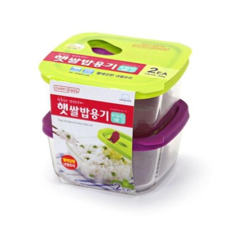 XXXX판매종료XXXX오븐글라스 햇쌀밥용기 410ml 2개세트