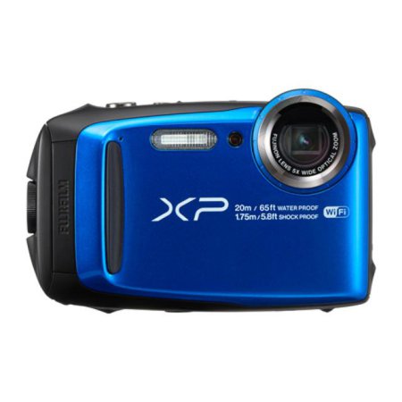  파인픽스 방수카메라 XP120 [ WiFi 버전 / 블루 / 1640만화소 ]