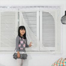 다샵 창문형지퍼식 방풍 바람막이 에어캡 300x165cm