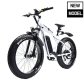 안지오바이크 E3+ 전기자전거 팻바이크 White_500W (고객직접조립)