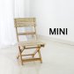 원목 접이식 카페(폴딩)의자 MINI