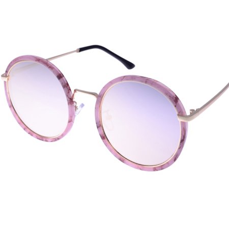  나야스타일 선글라스 M42_50S10 B_핑크실버미러