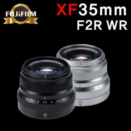 XF 35mm F2R WR 표준 단렌즈 [ 블랙 / 실버 ]