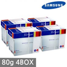 삼성 SS페이퍼 A4 복사용지(A4용지) 80g 2500매 4BOX(10000매)