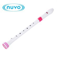 Nuvo 리코더 - White / Pink 저먼식 (N320RDPKG)