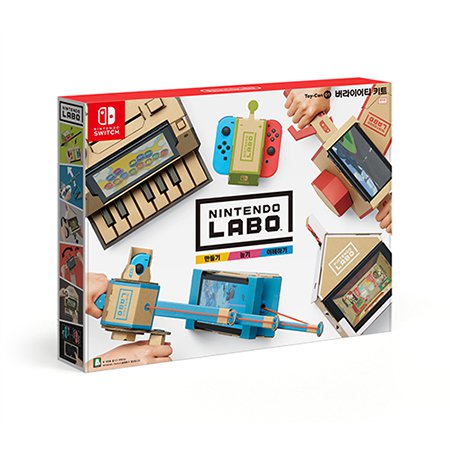  LABO 버라이어티키트 [조이콘 하우스&모터바이크&피아노&낚시대&콘카]