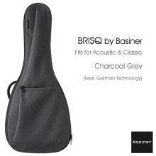 [추가다운쿠폰]Basiner - Brisq Acoustic Case / 어쿠스틱 케이스 - Charcoal Grey (Brisq-AGDJ-CG)