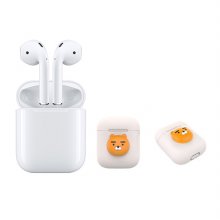 에어팟 Apple Air Pods [애플정품] + 에어팟 케이스 라이언 [화이트]