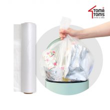 쓰레기통/분리수거함 전용 비닐봉지 40L(롤백 90매입)