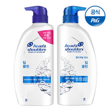 딥클린 샴푸 850ml 1개 + 린스 850ml 1개[HM10][HM11]