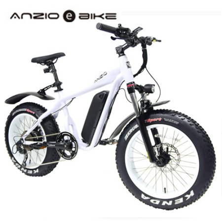  안지오바이크 E20+ 전기자전거 팻바이크 WHITE_350W (고객직접조립)