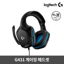 [로지텍코리아]로지텍G G431 7.1 서라운드 게이밍 헤드셋[유선][G431]
