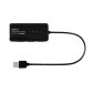USB 3포트 HUB + 유선랜카드 콤보 NEXT-UH103LAN