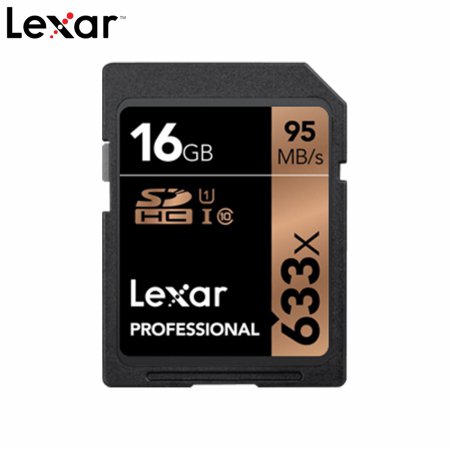 Lexar 공식총판 SDHC 633x 16GB