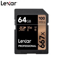 Lexar 영상 프리미엄 메모리 SDXC 667x 64GB