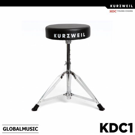 영창 커즈와일 드럼의자 KDC1 높낮이조절/드럼전용의자/KDC-1