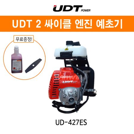(오일무료증정) UDT 2싸이클 엔진예초기 UD-427ES