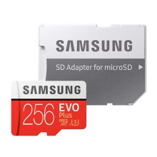 신형 공식정품 마이크로SD EVO PLUS 256GB