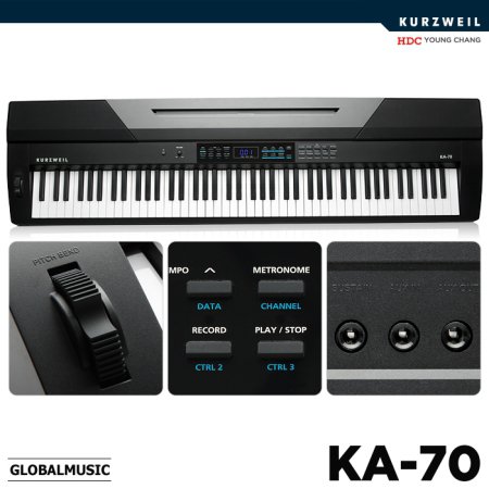  영창 커즈와일 스테이지 피아노 KA70 KA-70 블랙