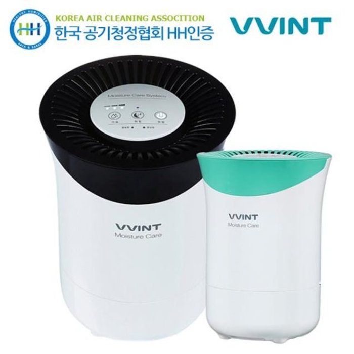 빈트 에어워셔 자연기화식 가습기 DH-6000 블랙/그린민트