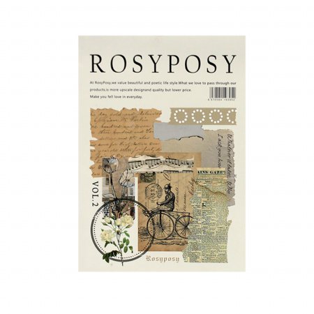 ROSY POSY 다이어리 스티커북 데코스티커 vol.2(20장)