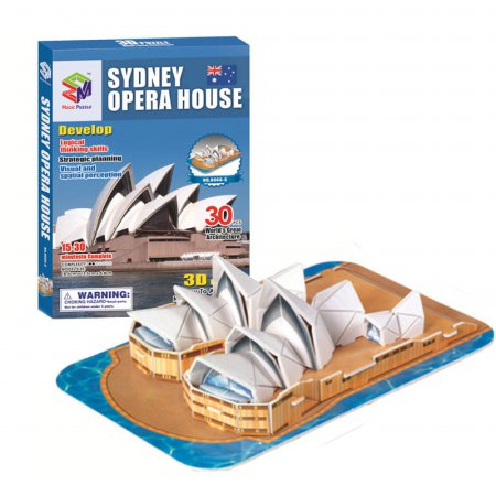 (초급) 시드니 오페라하우스(30pcs) 세계 유명 건축물