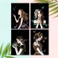 컬러 스크래치 카드 컬러링북 DIY(A4)-소녀(4종)