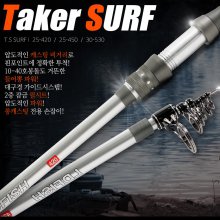 [추가할인쿠폰]엘디피쉬 테이커 서프 원투낚시대 Taker Surf 25-420