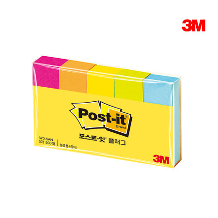  3M 포스트잇 페이지마커 670-5AN