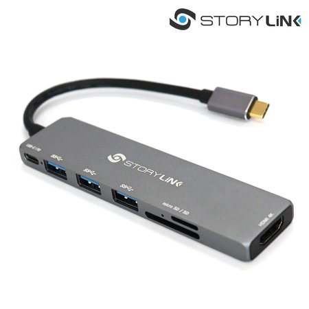 USB C타입 멀티 허브 USB3.0 포트 HDMI 