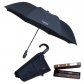 2단 반자동 곡자손잡이 우산
