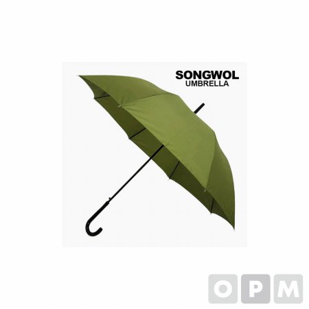 SW 60 곡자 컬러무지 우산 검정