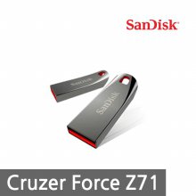 샌디스크 Cruzer Force Z71 32GB USB메모리 메탈실버