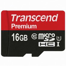 트랜센드 MicroSDHC CLASS10 UHS-I Premium 400X 16GB