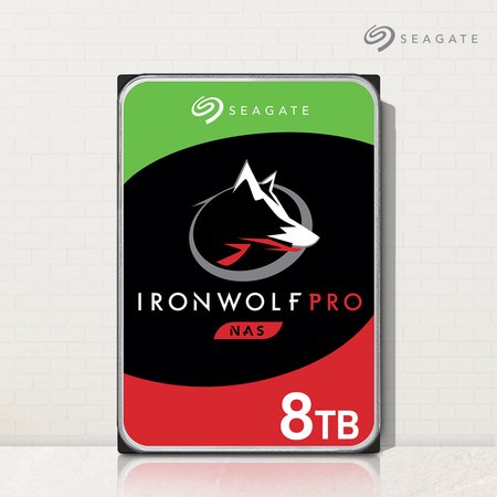  씨게이트 아이언울프 PRO NAS HDD 8TB 데이터복구