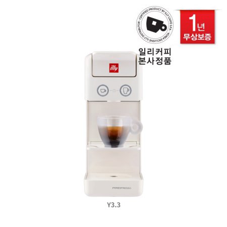★한정수량 품절임박★ 프란시스 캡슐 커피머신 Y3.3 (화이트)