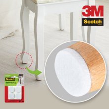 3M 스카치 마루보호 패드 흰색 소 3188