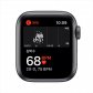 애플워치 SE Nike GPS 40mm 스페이스그레이 알루미늄 케이스 안드라사이트블랙나이키스포츠밴드