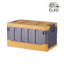 엘코 ELK-F65 옐로우/그레이 다용도 폴딩박스 리빙 수납