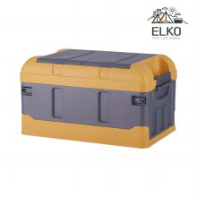엘코 ELK-F40 옐로우/그레이 다용도 폴딩박스 리빙 수납