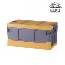 엘코 ELK-F35 옐로우/그레이 다용도 폴딩박스 리빙 수납