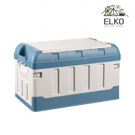 엘코 ELK-F70 블루/라이트 그레이 다용도 폴딩박스 리빙 수납