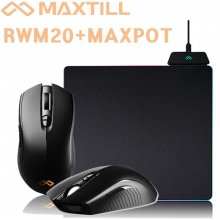 맥스틸 RATIO RWM20  MAXPOT 유무선 마우스 세트