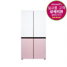 [배송지역한정] 피트인 파스텔 4도어 냉장고 HRF-SN566HBFR (566L)