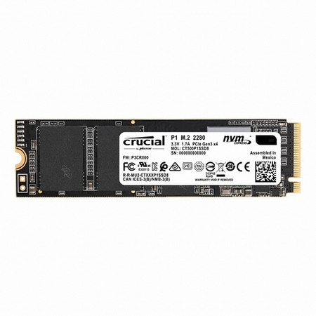 Micron Crucial P1 SSD M.2 2280 NVMe 2TB QLC