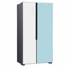 글램글라스 양문형 냉장고 HRS472MNMW (436L, 세미빌트인)