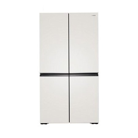 [배송지역한정] 프렌치 4도어 냉장고 WWRX918EPGAA1 (844L, 1등급, 베이지무광)