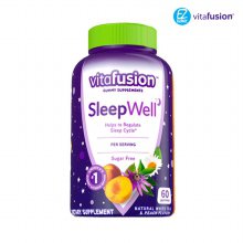 [해외직구] Vitafusion Sleepwell 비타퓨전 슬립웰 수면영양제 보조제 60구미