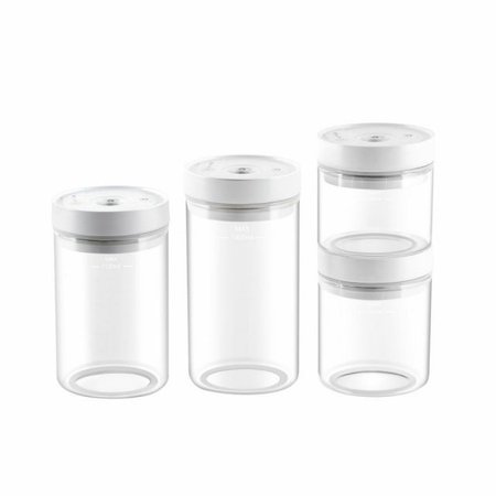 전자동 진공 밀페용기 4종 세트 (500/700/1100/1400ml)